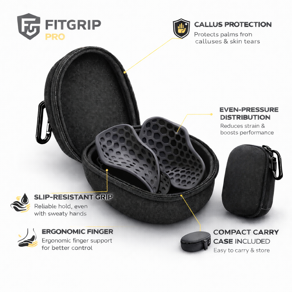 FITGRIP PRO™ – Ultimate Grip Pads for Pain-Free Training